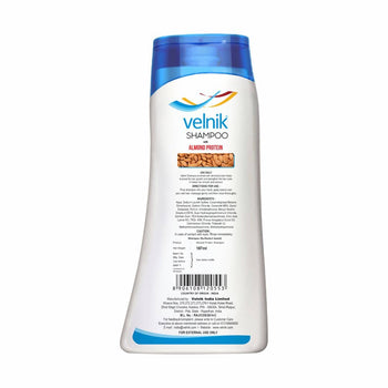 Velnik Almond Protein Shampoo - Strengthen & Nourish Hair -440 ml