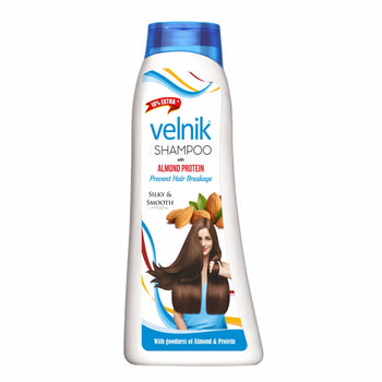 Velnik Almond Protein Shampoo - Strengthen & Nourish Hair -440 ml